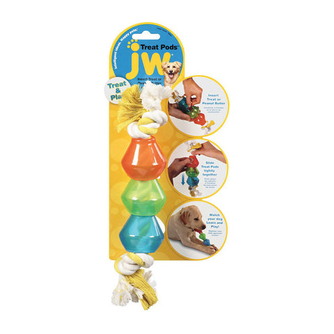 JW Pod Treat Dispensing Dog Toy