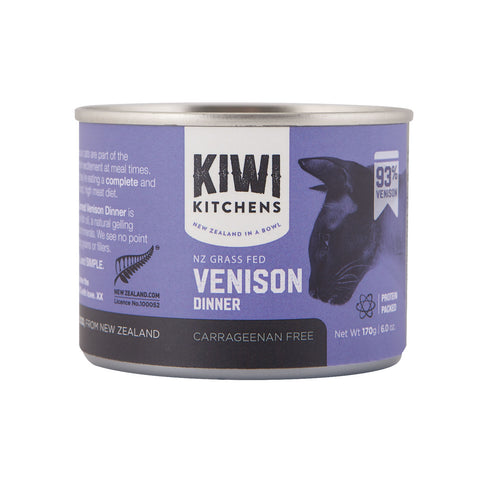 Kiwi Kitchens Venison Dinner Adult Wet Cat Food