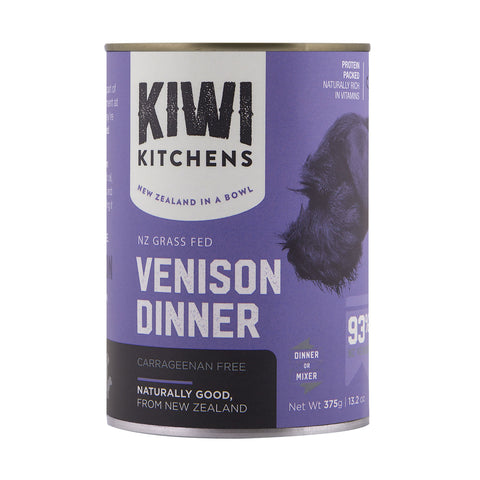 Kiwi Kitchens Venison Dinner Adult Wet Dog Food