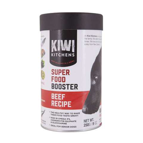 Kiwi Kitchens Beef Super Food Booster Dog Food 250g