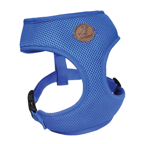 Kazoo Classic Soft Walking Dog Harness Blue