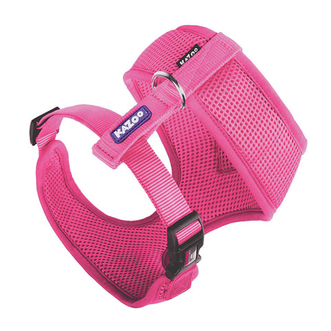 Kazoo Classic Soft Walking Dog Harness Pink