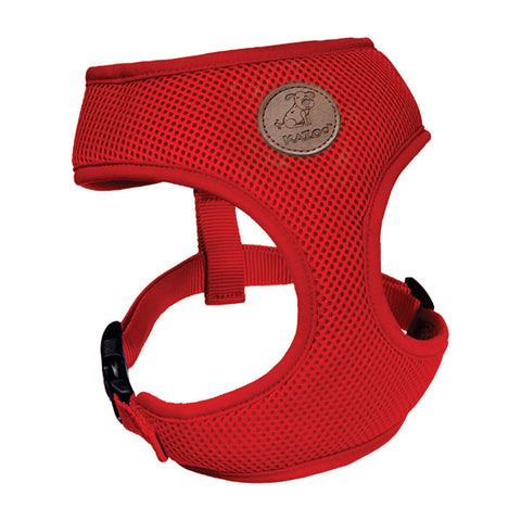 Kazoo Classic Soft Walking Dog Harness Red