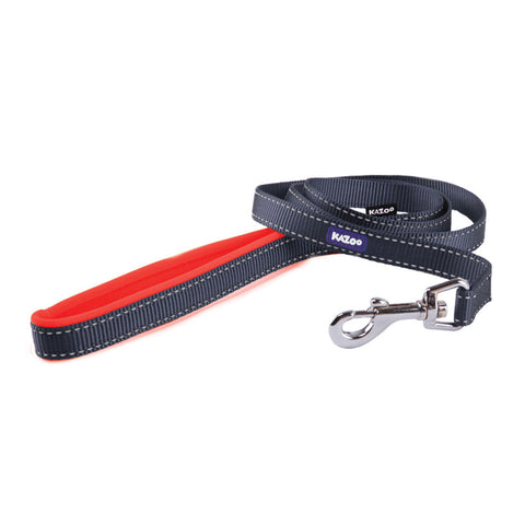 Kazoo Active Dog Lead Slate & Orange