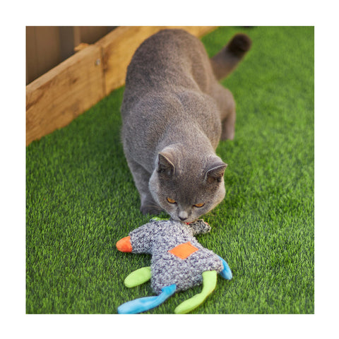 Kazoo Crinkle Mouse with Catnip Cat Toy