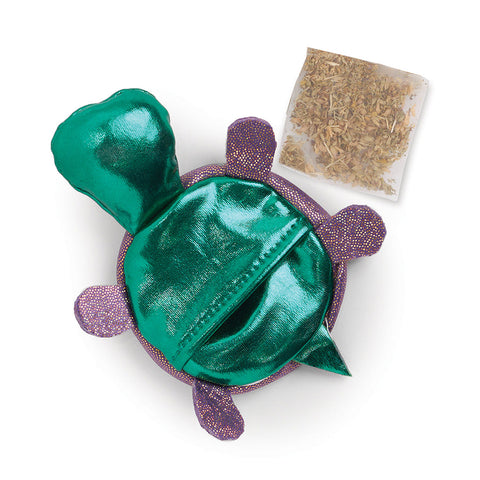 Kazoo Sea Turtle with Catnip Cat Toy