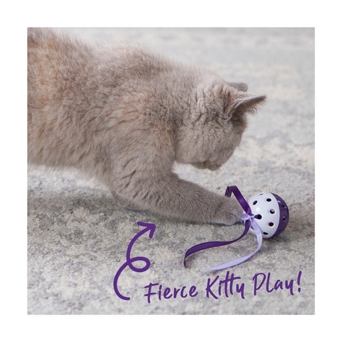 Kazoo Kitty Streamer Ball Cat Toy