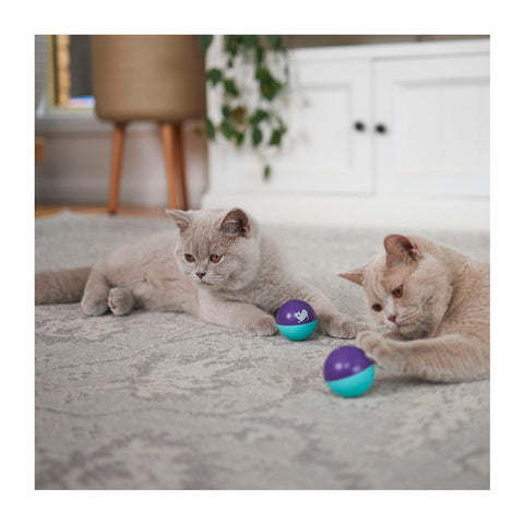 Kazoo Kitty Wobble Ball Cat Toy