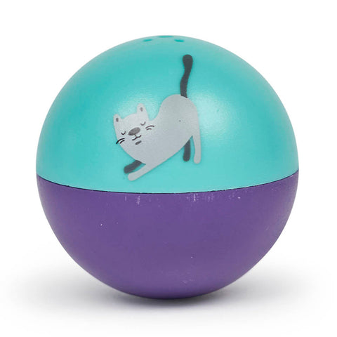 Kazoo Kitty Wobble Ball Cat Toy