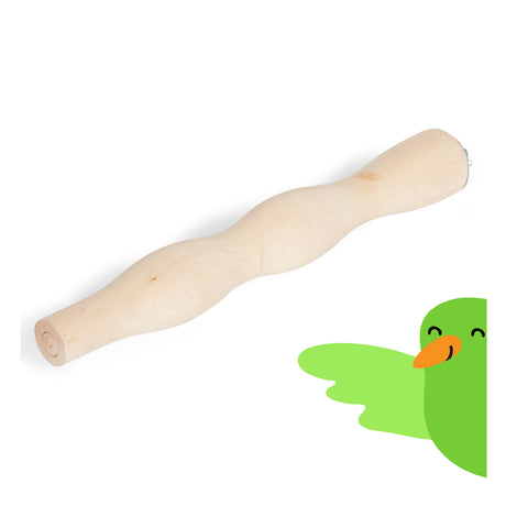 Kazoo Wooden Ergonomic Bird Perch