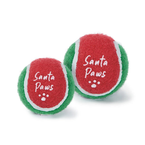 Kazoo Christmas Santa Paws Bounce Ball Dog Toy