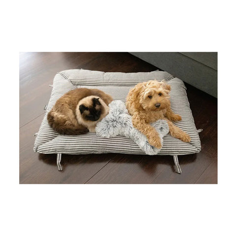 La Doggie Vita 2-in-1 Hampstons Stripe Travel Bed One Size