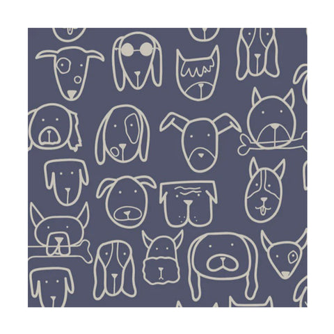 La Doggie Vita Dog Central Indigo Bandana