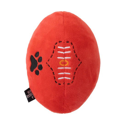 La Doggie Vita Paw Football Plush Toy with Squeaker