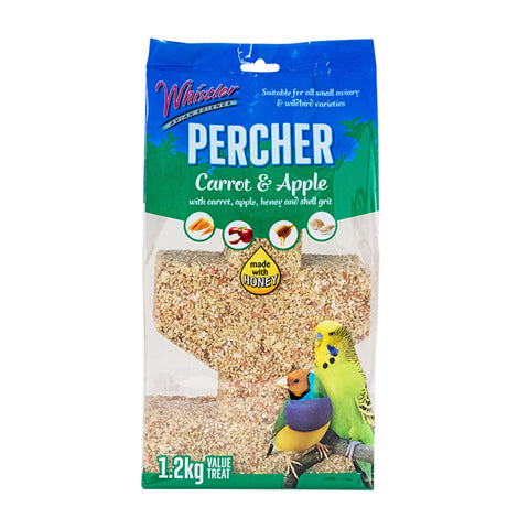 Whistler Percher Carrot & Apple Bird Treat 1.2kg