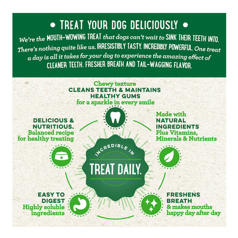 Greenies Original Regular Dental Dog Treat