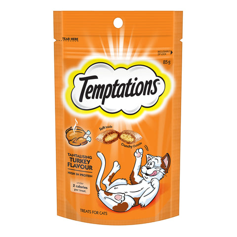 Temptations Tantalising Turkey Cat Treats 85g