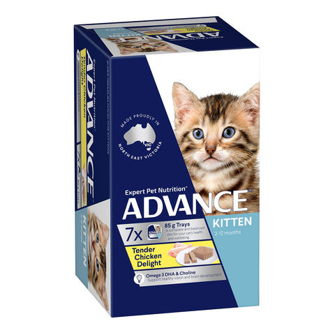 Advance Tender Chicken Delight Kitten Wet Cat Food