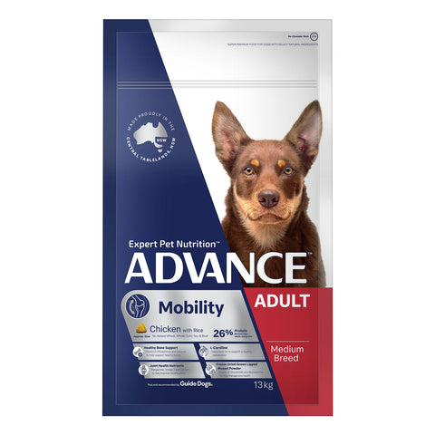 Advance Medium Breed Mobility Chicken & Rice Adult Dry Dog Food 13kg