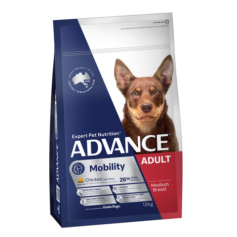 Advance Medium Breed Mobility Chicken & Rice Adult Dry Dog Food 13kg