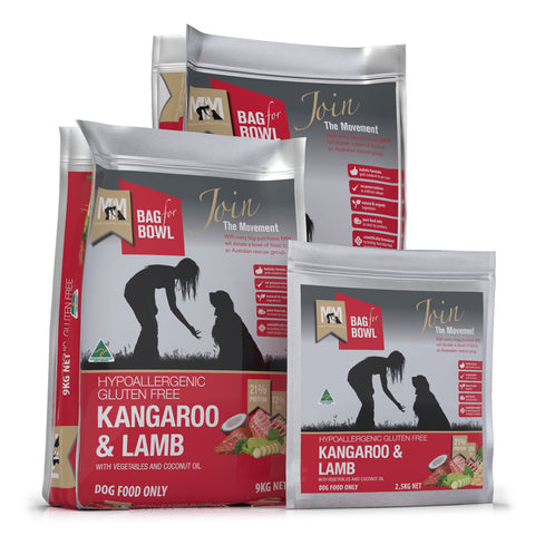 Meals for Mutts Kangaroo & Lamb Adult Dry Dog Food