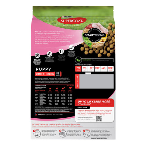 Supercoat Chicken Puppy Dry Dog Food