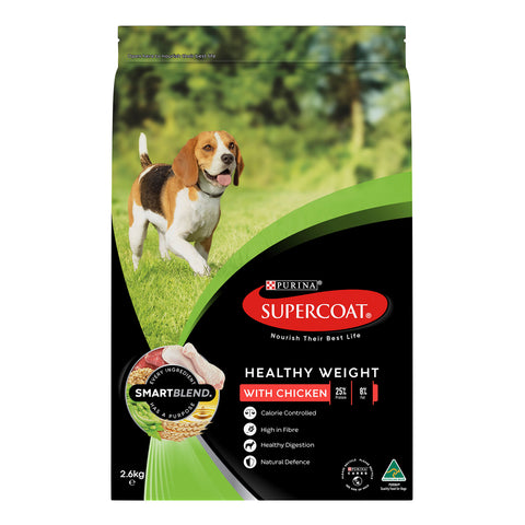 Supercoat Healthy Weight Chicken Adult Dry Dog Food