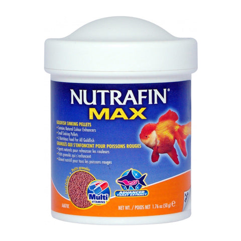 Nutrafin Max Small Goldfish Sinking Pellets 50g