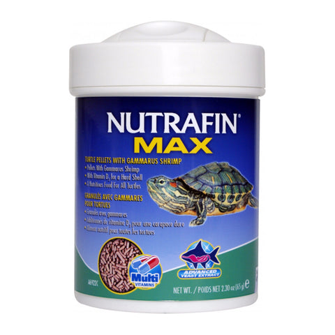 Nutrafin Max Turtle Pellets with Gammarus Shrimp