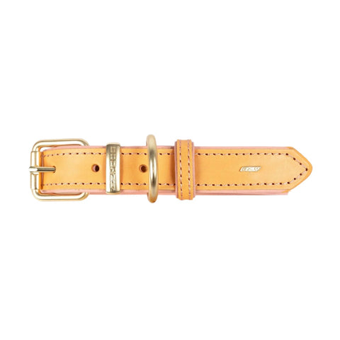 EzyDog Oxford Leather Dog Collar Blush