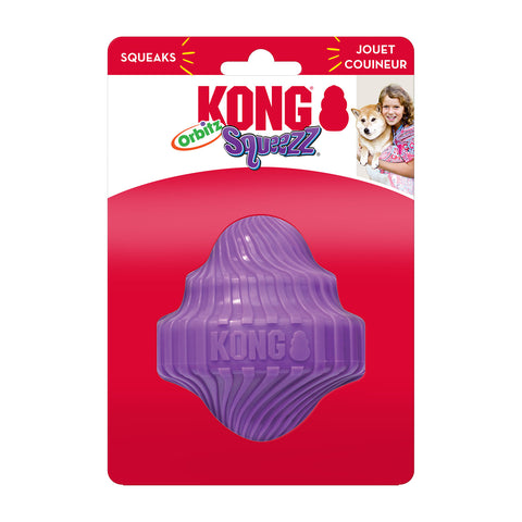 Kong Squeeze Orbitz Spin Top Dog Toy