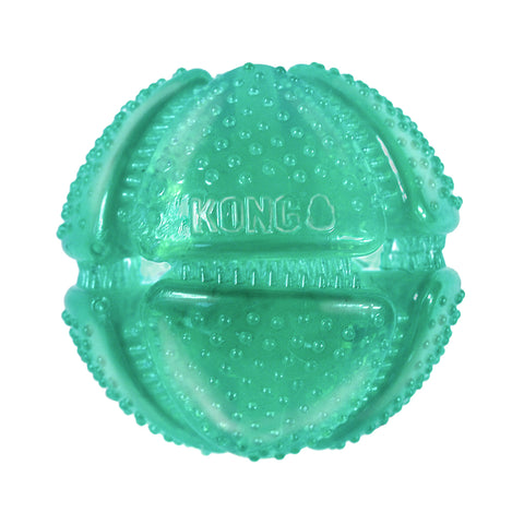 KONG Squeezz Dental Ball Dog Toy Medium