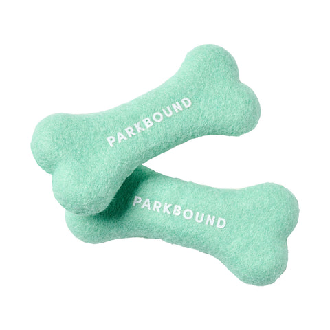 gummi Tennis Bone Dog Toy 2 Pack