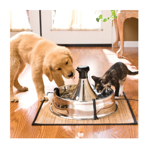 PetSafe Drinkwell 360 Stainless Steel Pet Fountain 3.8Litre