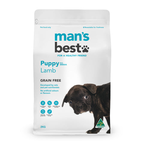 Man's Best Grain Free Lamb Puppy Dry Dog Food