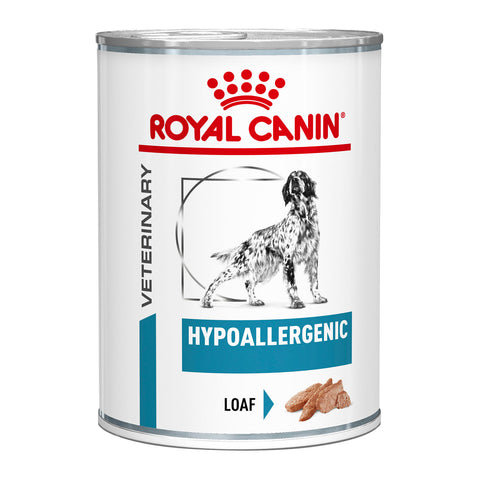 Royal Canin Veterinary Diet Hypoallergenic Canned Dog Food 12x400g