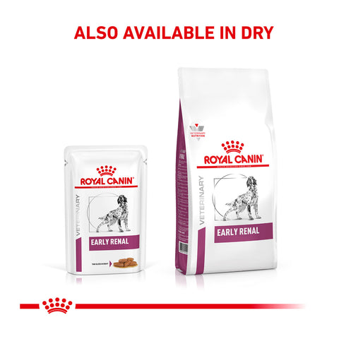 Royal Canin Veterinary Diet Early Renal Wet Dog Food Pouches 12x100g