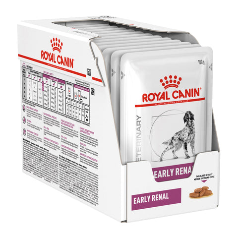 Royal Canin Veterinary Diet Early Renal Wet Dog Food Pouches 12x100g