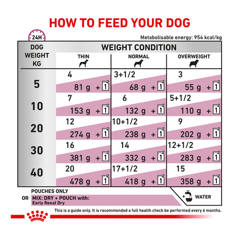 Royal Canin Veterinary Diet Early Renal Wet Dog Food Pouches 12x100g