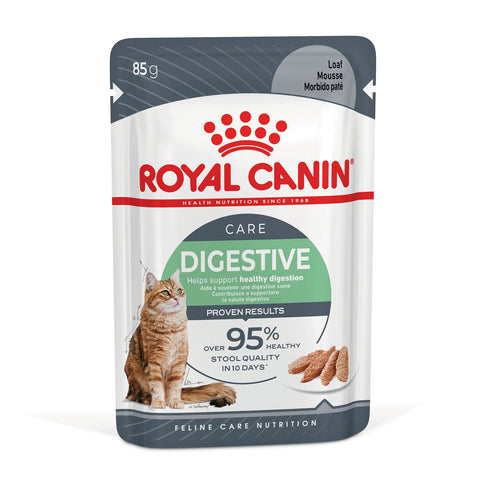 Royal Canin Digestive Sensitive Care Loaf Adult Wet Cat Food Pouches