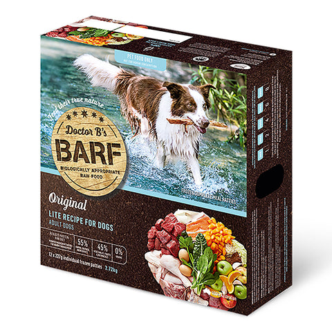 Doctor B's BARF Lite Raw Dog Food 2.72kg