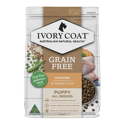 Ivory Coat Grain Free Chicken Puppy Dry Dog Food