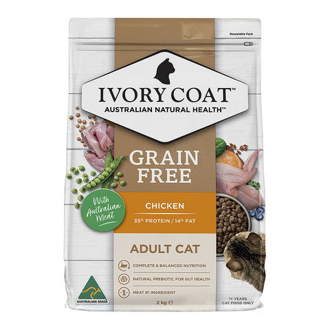 Ivory Coat Grain Free Chicken Adult Dry Cat Food