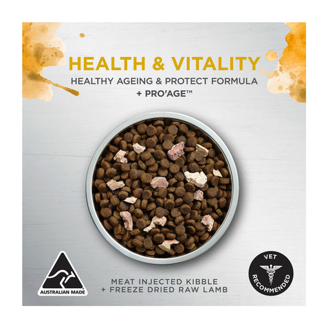 Ivory Coat Raw Health Health & Vitality Adult Dry Dog Food