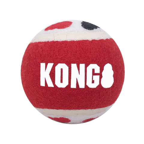 Kong Signature Balls Assorted Dog Toy Large 3pk