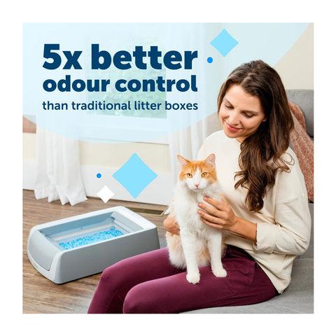 PetSafe ScoopFree Crystal Self-Cleaning Litter Box