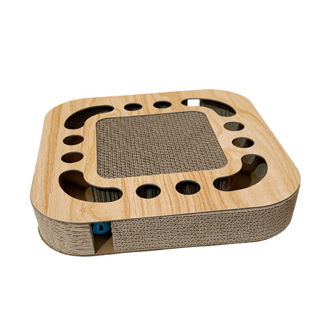 Superior Pet Goods 2-in-1 Cat Fun Centre Square