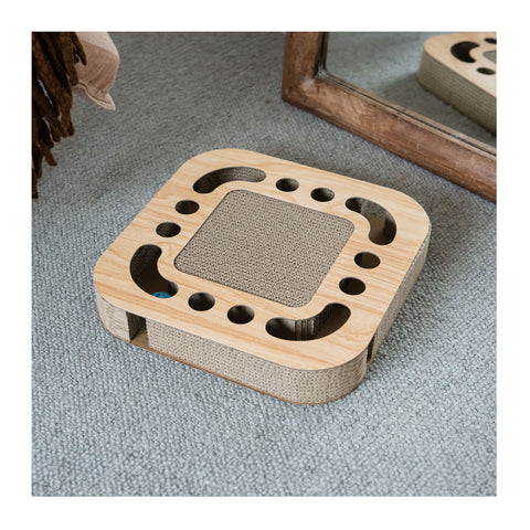 Superior Pet Goods 2-in-1 Cat Fun Centre Square