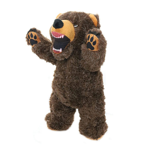 Tuffy MIGHTY Toy Angry Animals Bear Dog Toy