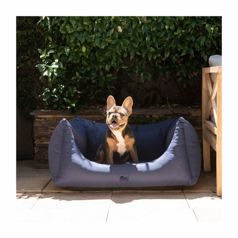 Superior Pet Goods High Side Hideout Ortho Ripstop Dog Bed Bondi Blue